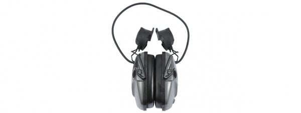 Atlas Custom Works Impact Sport Tactical Earmuff w/ Helmet Adapter (Gray)