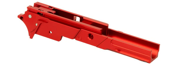 Airsoft Masterpiece EDGE "STRAT" Tokyo Marui Hi Capa GBB 3.9 Aluminum Frame (Red)