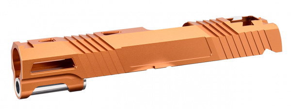 Airsoft Masterpiece EDGE Custom "AQUA" Hi-Capa Slide ( Orange )