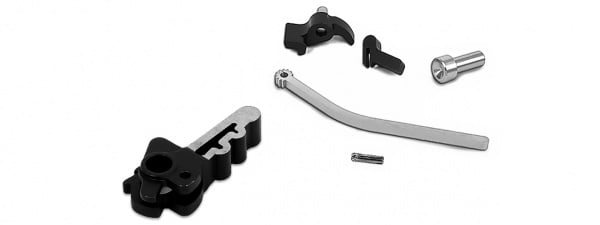 Airsoft Masterpiece CNC Steel Hammer And Sear Set For Marui Hi-Capa Infinity QB ( Two-Tone )