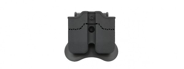 Amomax Double Magazine Pouch for 1911 Airsoft Magazines (Black)