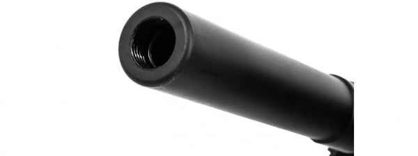 Airsoft Masterpiece .45 ACP Steel Threaded Fixed Outer Barrel for Hi-Capa 4.3 (Black)