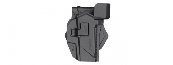 Amomax Red Dot Sight Holster for Glock 17 (Black)