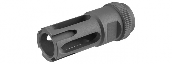 Ares 14mm Clockwise M16 Flash Hider Type D ( Black )