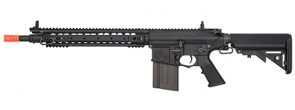 ARES KNIGHT'S ARMAMENT SR25 RIS URX SNIPER AIRSOFT AEG RIFLE (BLACK)