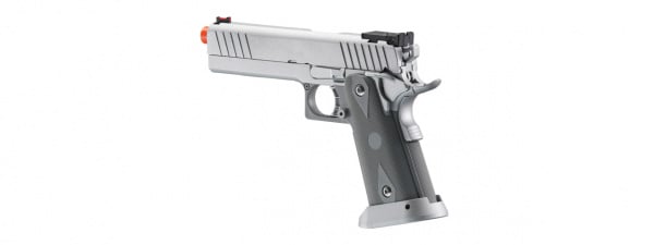 Army Armament R609 Hi-Capa Gas Blowback Airsoft Pistol ( Silver )