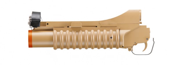 Double Bell M203 Long Type Airsoft Grenade Launcher (Tan)