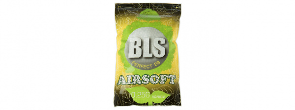 BLS Perfect BB 0.25G Biodegradable Airsoft BBS 4000 Round ( White )