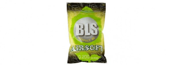 BLS Perfect BB 0.20G Biodegradable Airsoft BBS 4000 Round ( White )