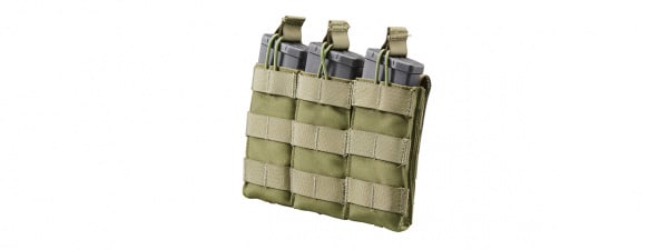 Code 11 M4 Open Top Triple Magazine Pouch (OD Green)