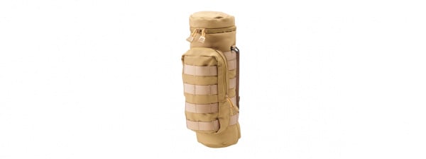 Code 11 Molle Water Bottle Hydration Pouch (Tan)