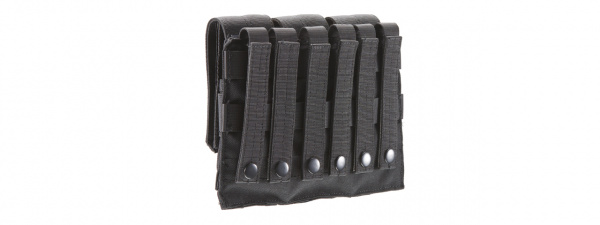 Code 11 Molle Ready Triple M4 Magazine Pouch (Black)