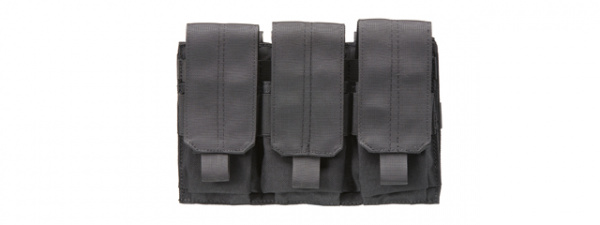 Code 11 Molle Ready Triple M4 Magazine Pouch (Black)