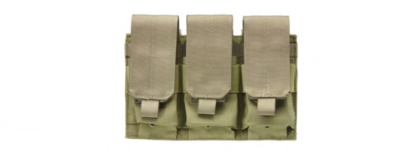 Code 11 Molle Ready Triple M4 Magazine Pouch (OD Green)