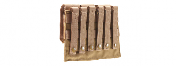 Code 11 Molle Ready Triple M4 Magazine Pouch (Tan)