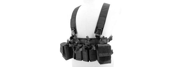 Lancer Tactical Tac X Chest Rig (Black)