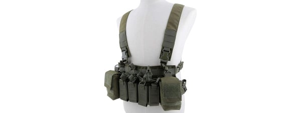 Lancer Tactical Tac X Chest Rig (OD Green)