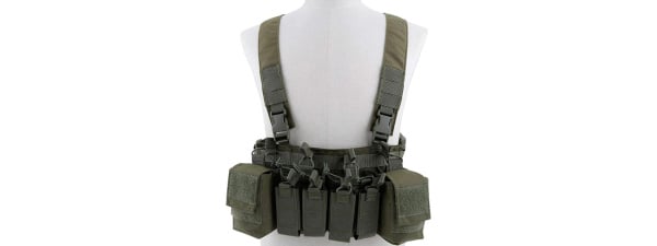 Lancer Tactical Tac X Chest Rig (OD Green)