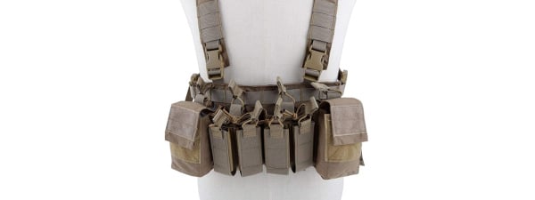 Lancer Tactical Tac X Chest Rig (Tan)