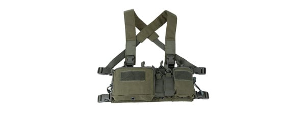 Lancer Tactical Tac H Chest Rig (OD Green)