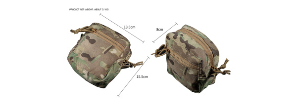 Wosport Small Tactical GP Pouch (OD Green)