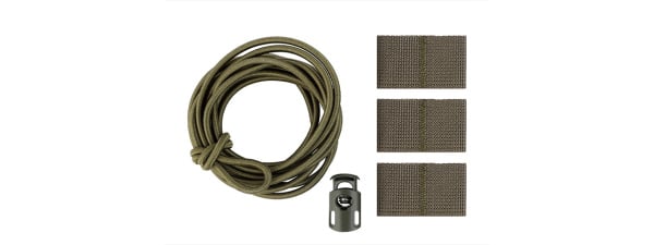 Wosport Shock Cord Retention Kit (OD Green)