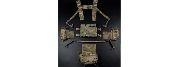 Wosport Tactical MK4 Chest Rig (OD Green)