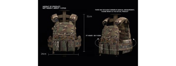 Wosport Tactical FC V5 Plate Carrier (Tan)