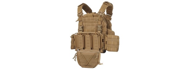 Wosport ARK Tactical Plate Carrier (Tan)