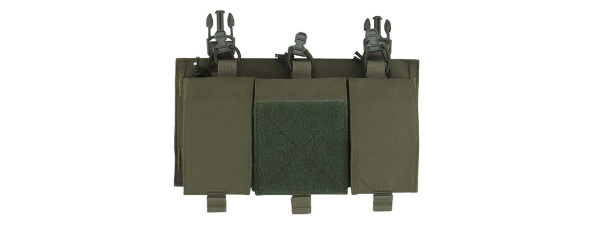 Wosport Triple 762 Magazine Placard (OD Green)