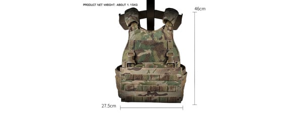 Wosport Beetle Multifunctional Plate Carrier (OD Green)