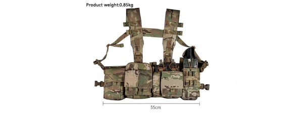 Lancer Tactical Patrol Chest Rig (Tan)