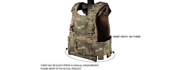 Wosport Slick Multi-Mission Plate Carrier (OD Green)