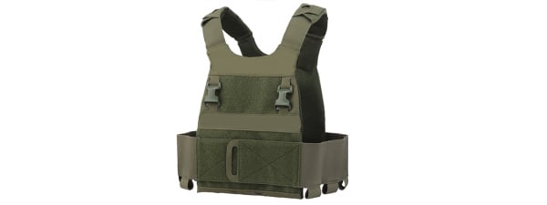 Wosport Slick Multi-Mission Plate Carrier (OD Green)