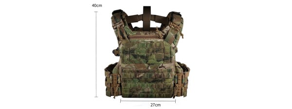 Wosport K18 Full Size Tactical Plate Carrier (OD Green)