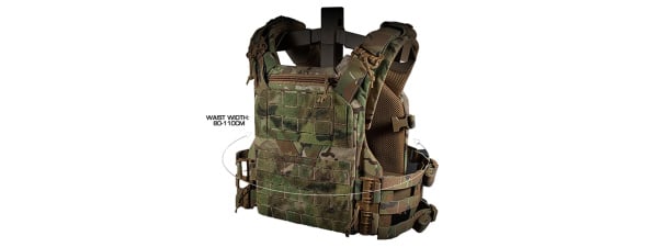 Wosport K18 Full Size Tactical Plate Carrier (OD Green)