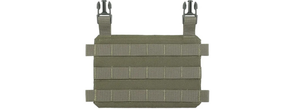 Wosport MOLLE Placard For Tactical Vest (OD Green)