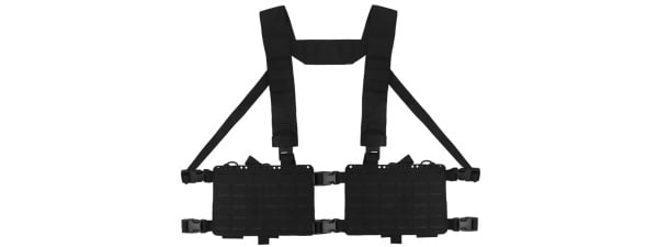 Wosport Tactical Alpha Split Chest Rig (Black)