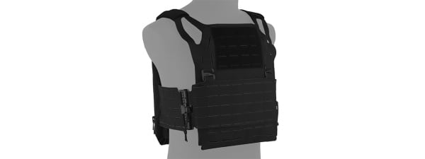 Lancer Tactical Light Assault Quick Release Plate Carrier (Black)