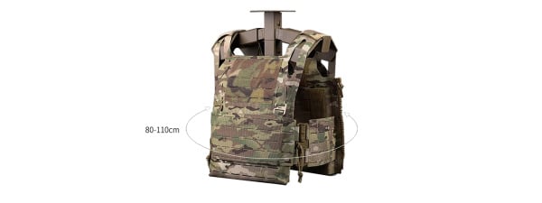 Lancer Tactical Light Assault Quick Release Plate Carrier (Black)