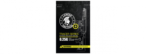 Lancer Tactical Glow In Dark 0.25G 4000 Round Tracer BBS