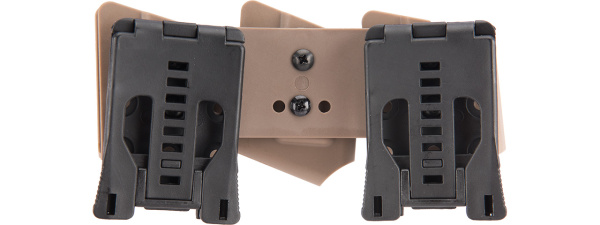 Lancer Tactical IPSC Open Class Competition Triple Magazine Pouch (Tan)