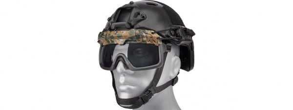 Lancer Tactical Helmet Safety Goggles ( Option )