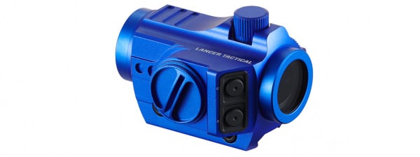 Lancer Tactical Micro Reflex Red & Green Dot Scope (Blue)