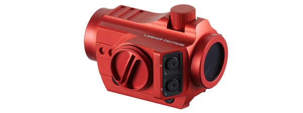 Lancer Tactical Micro Reflex Red & Green Dot Scope (Red)