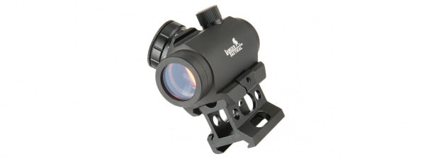 Lancer Tactical 1 X 30 Mini Red Dot Sight w/ Picatinny Riser ( Black )