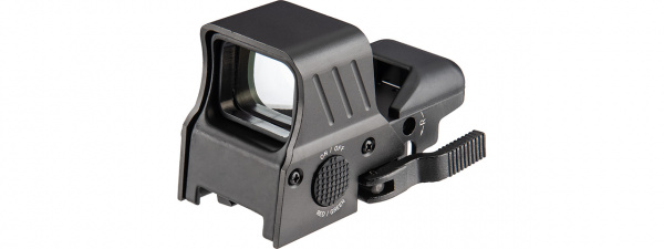 Lancer Tactical 4-Reticle Red / Green Dot Reflex Sight With QD Mount ( Black )