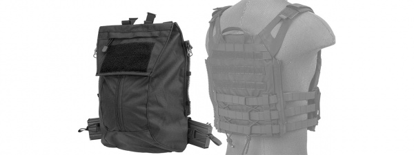 WST JPC Vest 2.0 Accessory Backpack Attachment I ( Black )