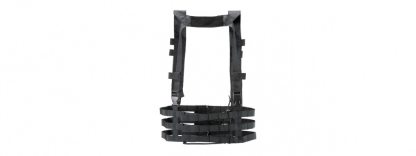 Lancer Tactical Low Profile Chest Rig (Black)