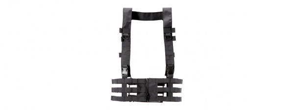 Lancer Tactical Low Profile Chest Rig (Black)